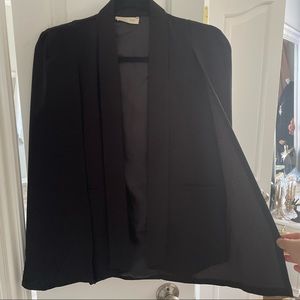 Black Cape Blazer Size Small